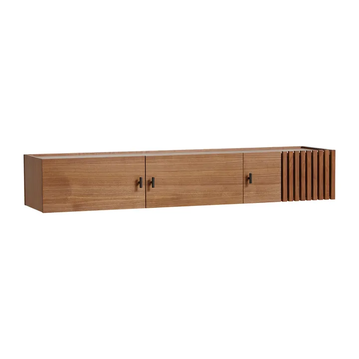 Array sideboard do montażu ściennego, 150 cm - Orzech włoski - Woud