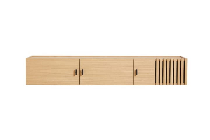 Array stolik do montażu ściennego, 150 cm, Dąb pigmentowany na biało Woud