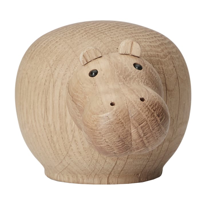 Drewniany hipopotam Hibo - mini - Woud