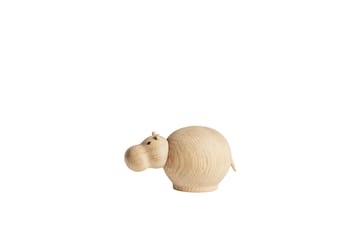 Drewniany hipopotam Hibo - Small - Woud