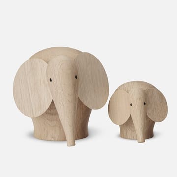 Drewniany słoń Nunu - średni - Woud