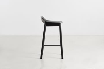 Krzesło barowe Mono 65 cm - Jesion malowany na czarno - Woud