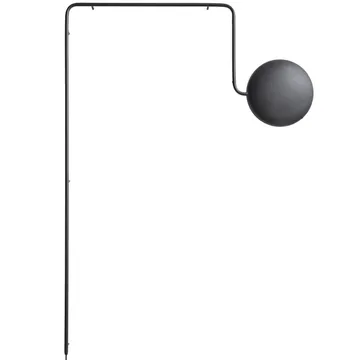 Lampa ścienna Mercury - czarny - Woud