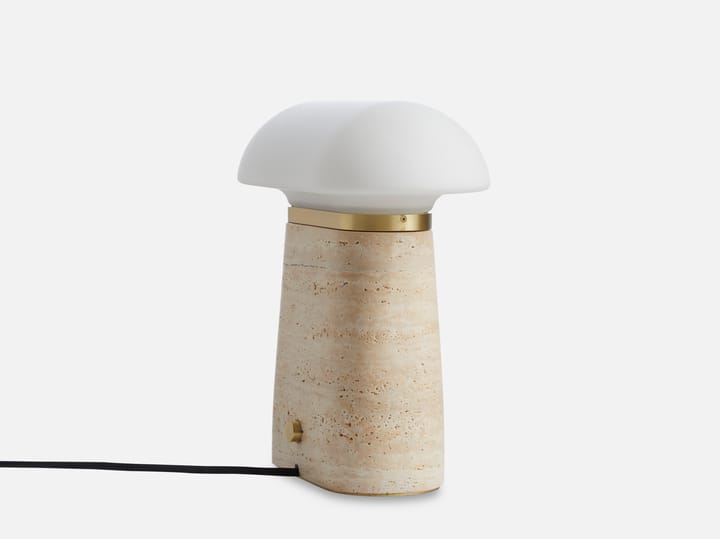 Lampa stołowa Nova, Ivory Woud