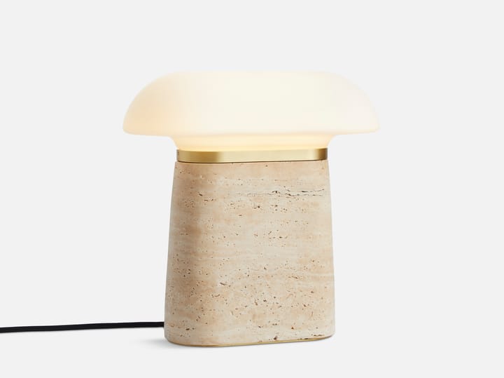 Lampa stołowa Nova, Ivory Woud