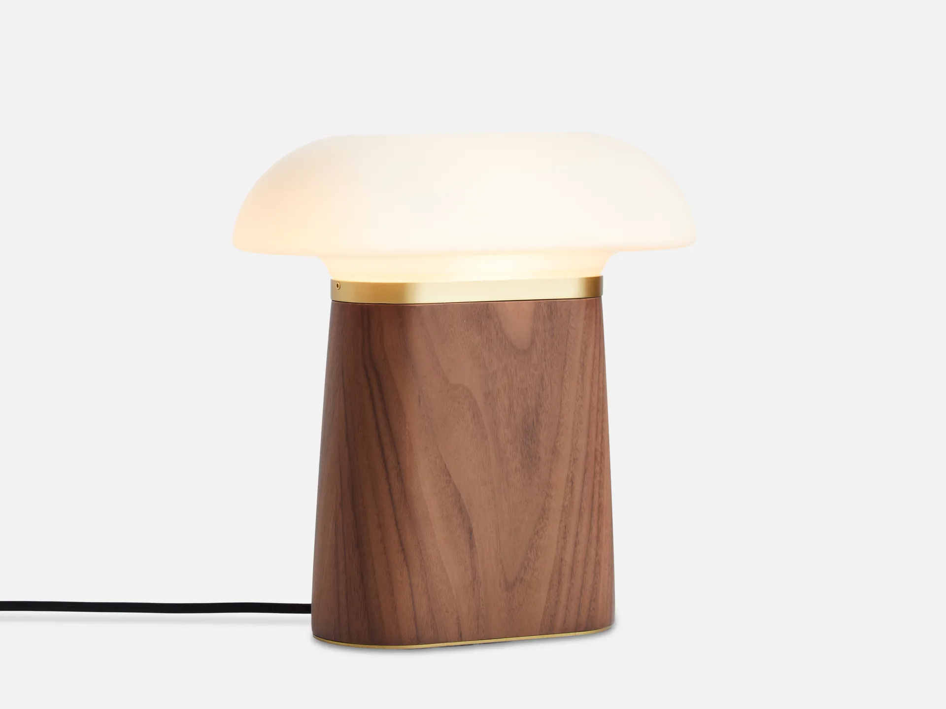 Lampa stołowa Nova, Walnut Woud