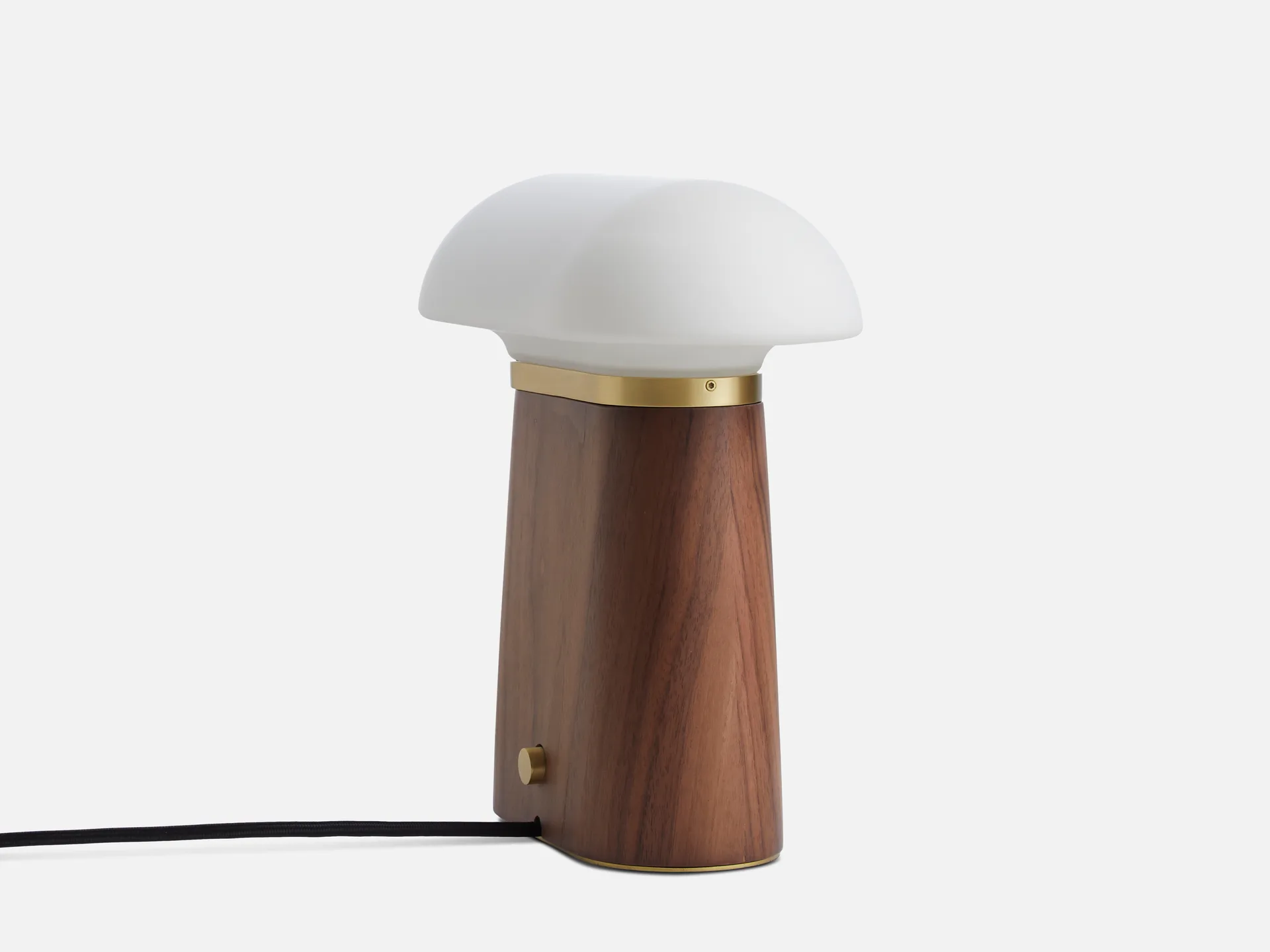 Lampa stołowa Nova, Walnut Woud