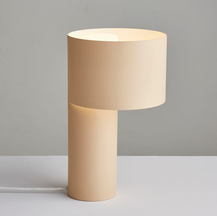 Lampa stołowa Tangent, piaskowy Woud
