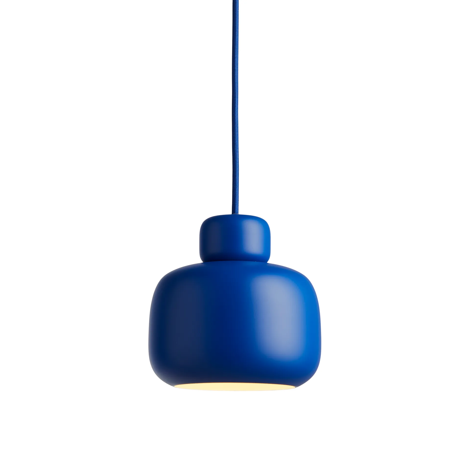 Lampa sufitowa Stone small, Cobalt blue Woud