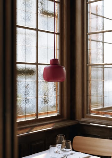 Lampa sufitowa Stone small - Deep red - Woud