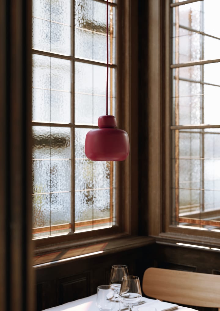 Lampa sufitowa Stone small, Deep red Woud