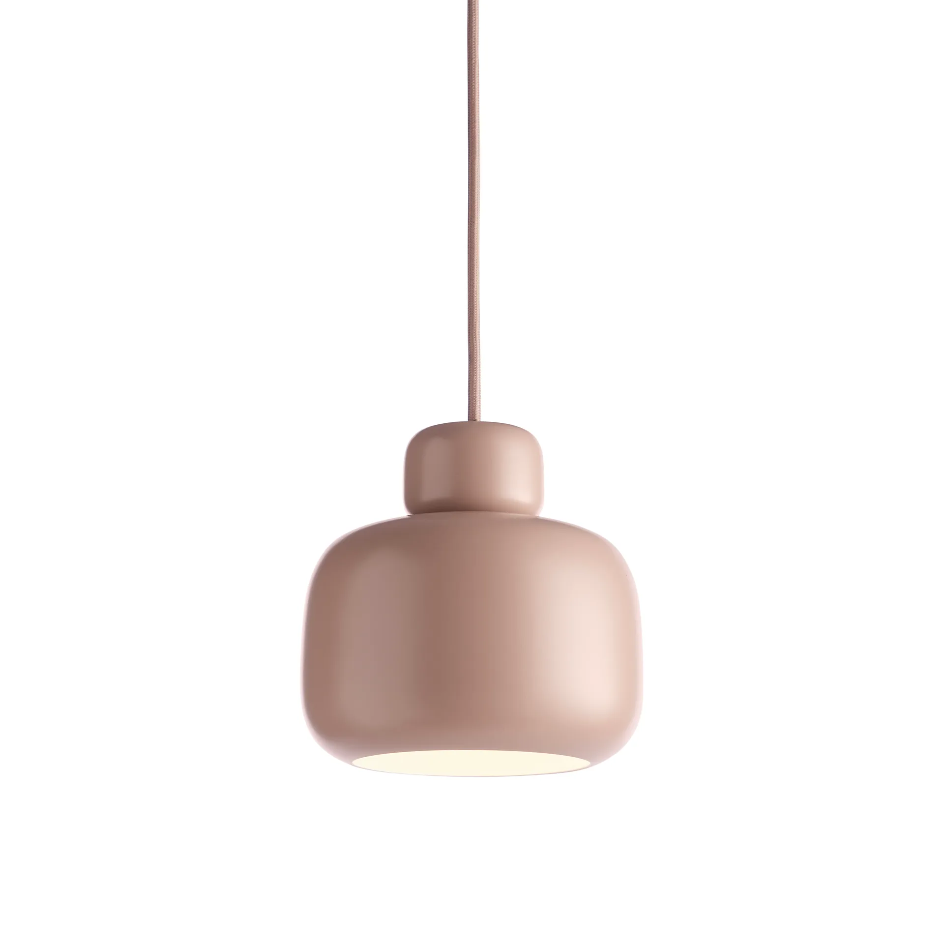 Lampa sufitowa Stone small, Dusty rose Woud