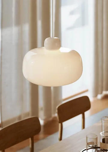 Lampa sufitowa Stone small - Duży, owalny - Woud