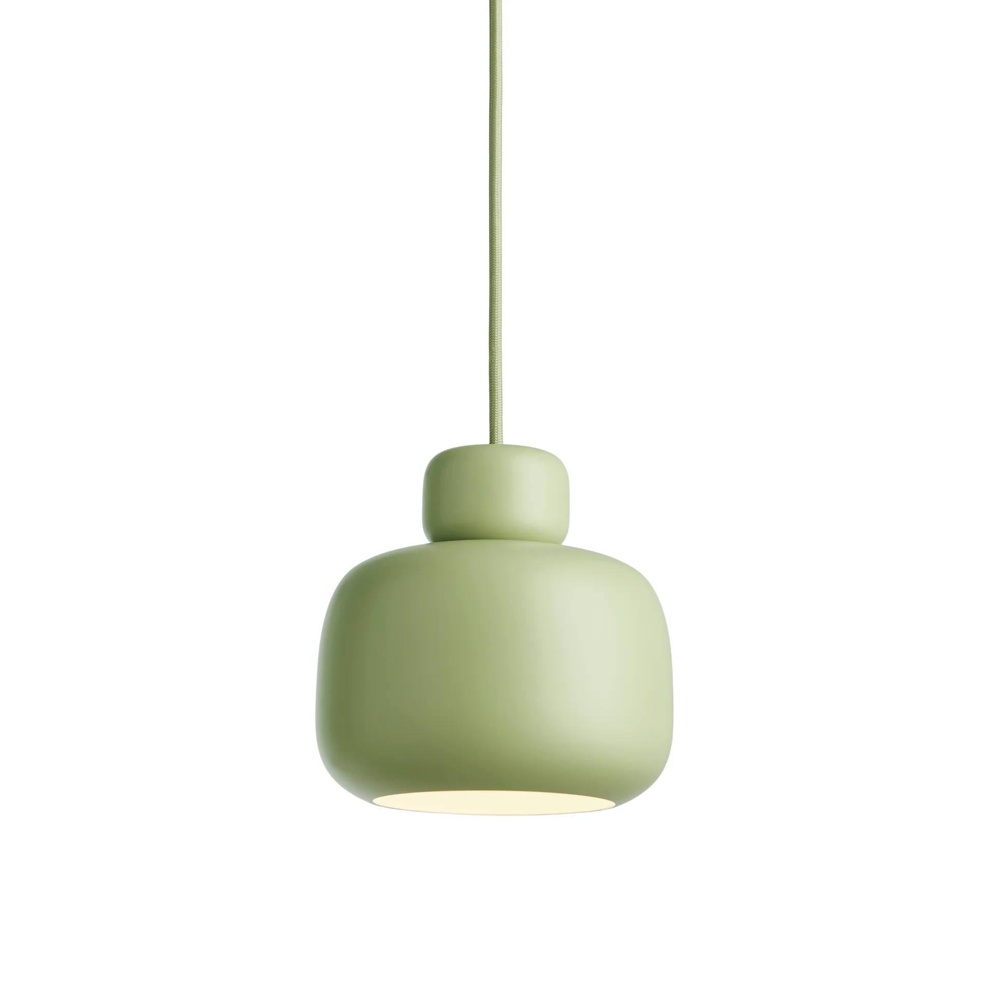 Lampa sufitowa Stone small, Matcha green Woud