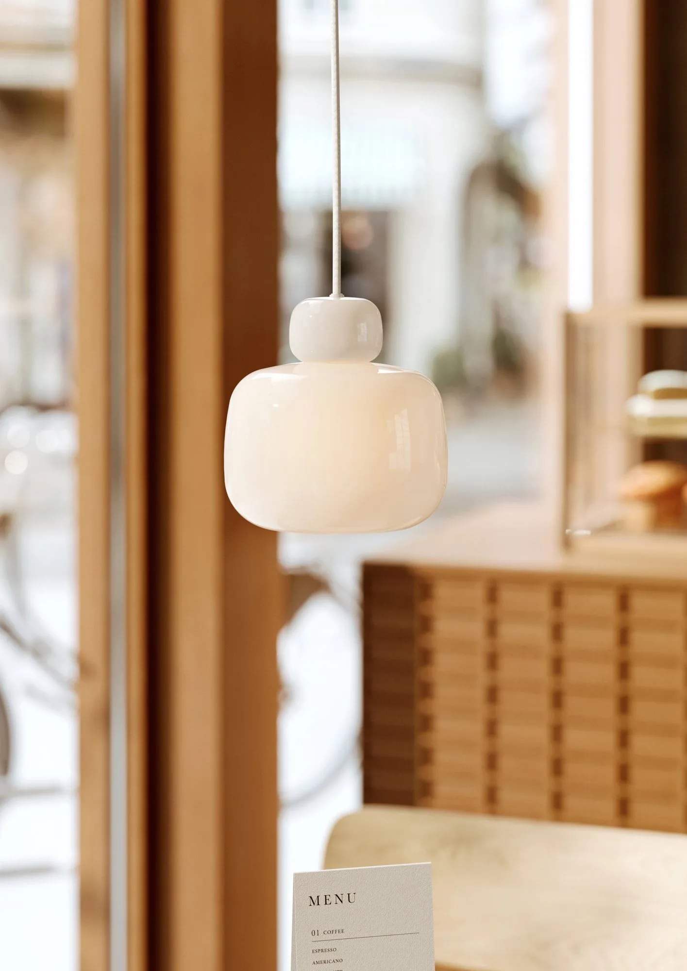 Lampa sufitowa Stone small, Mały Woud