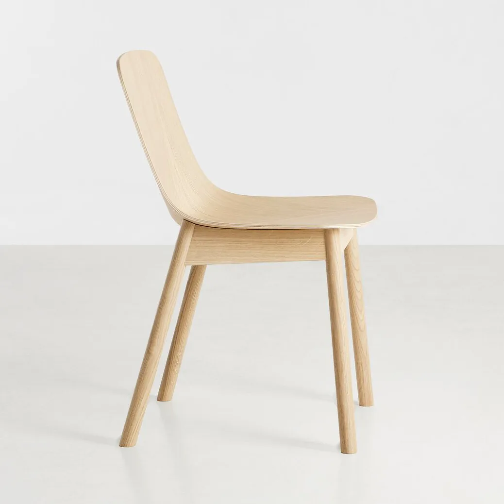 Mono krzesło do jadalni, naoliwione dąb Woud