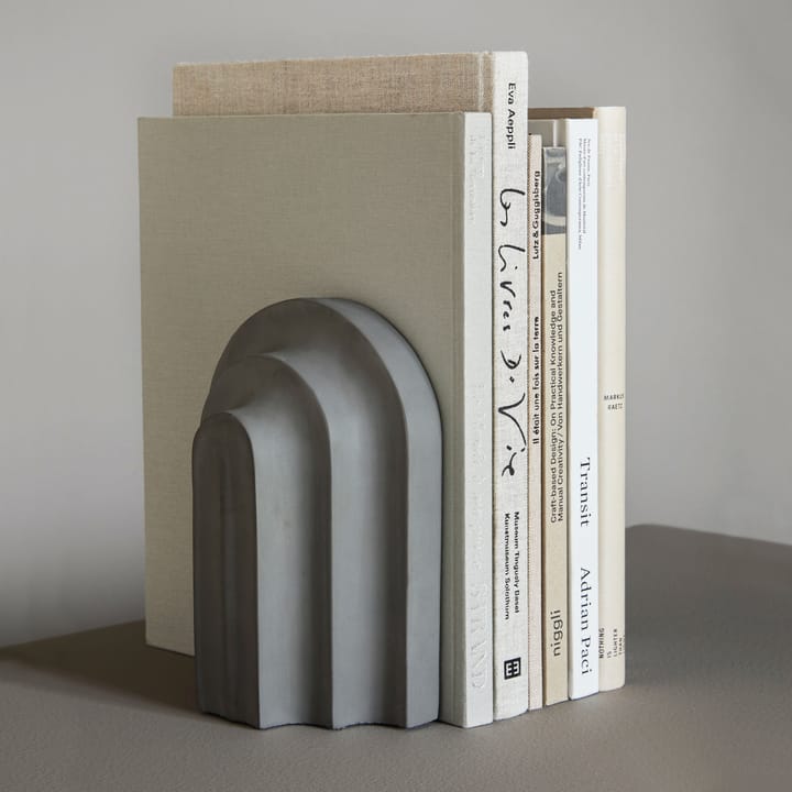 Podpórka do książek - Szary beton - Woud