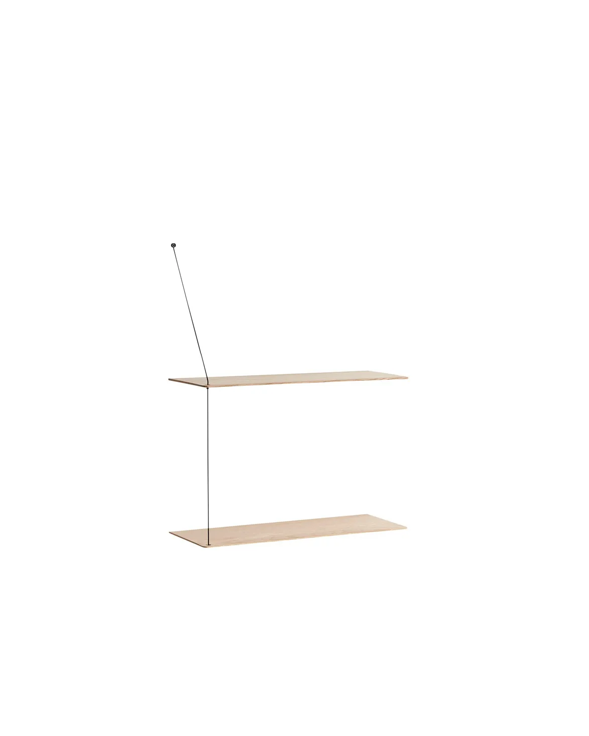 Półka Stedge 60 cm, Dąb pigmentowany na biało Woud