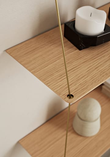 Półka Stedge Add-on 80 cm - Dąb - Woud