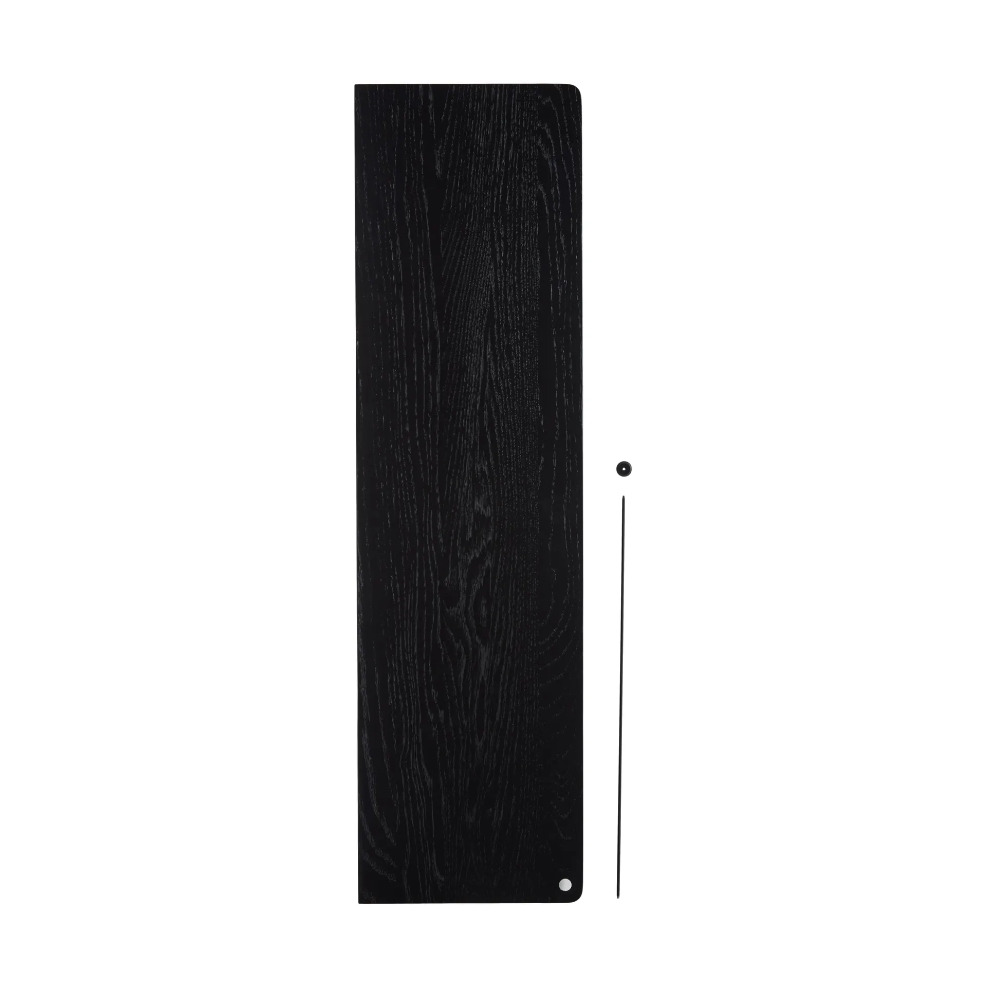Półka Stedge Add-on, Czarnolakierowany dąb, 80 cm Woud
