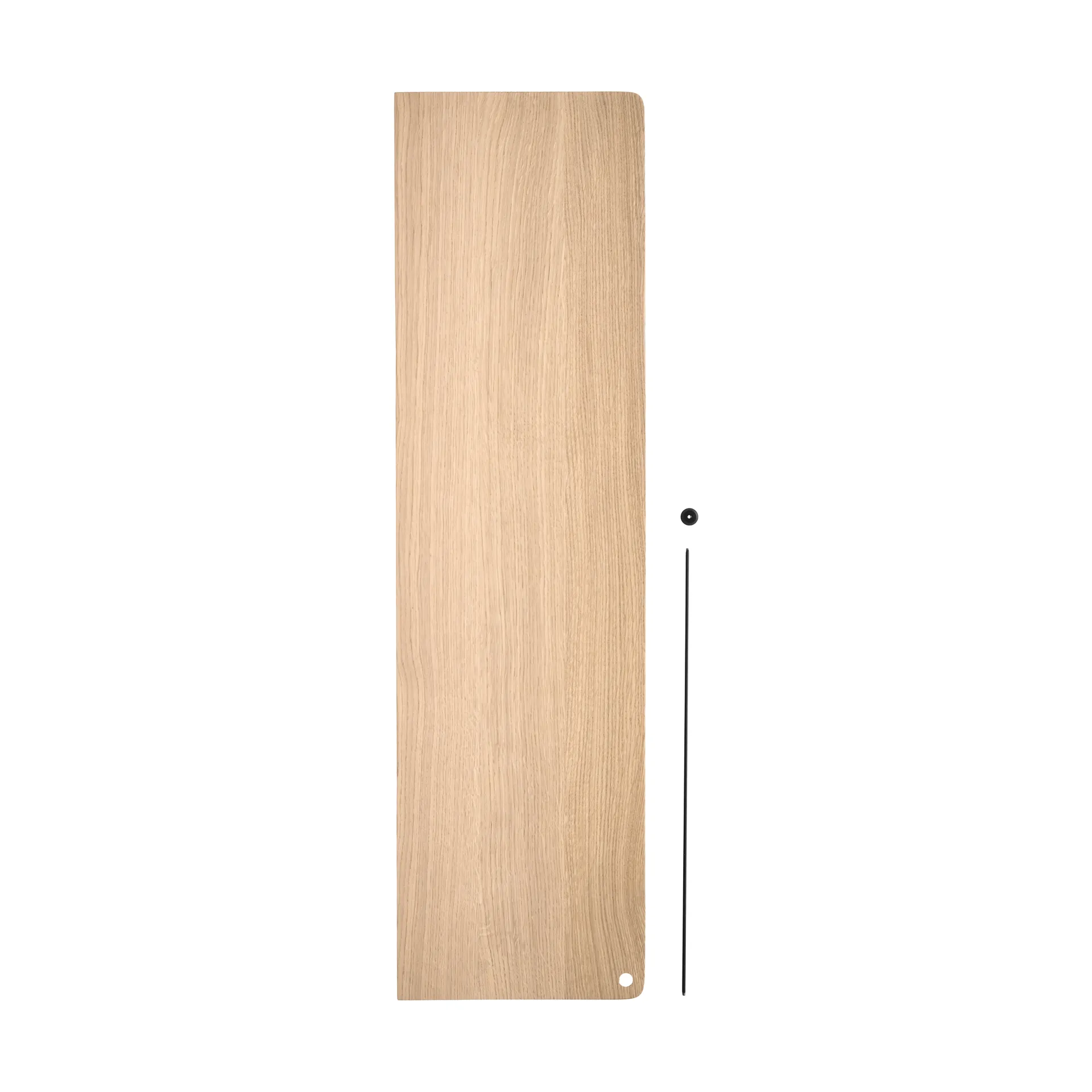 Półka Stedge Add-on, Dąb bielony-czarny, 80 cm Woud