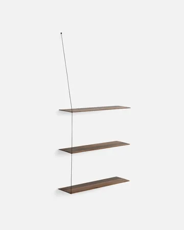 Półka Stedge Add-on - Wędzony dąb, 80 cm - Woud
