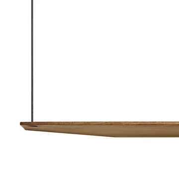 Półka Stedge - Dąb wędzony-czarny, 80 cm, 2 półki - Woud