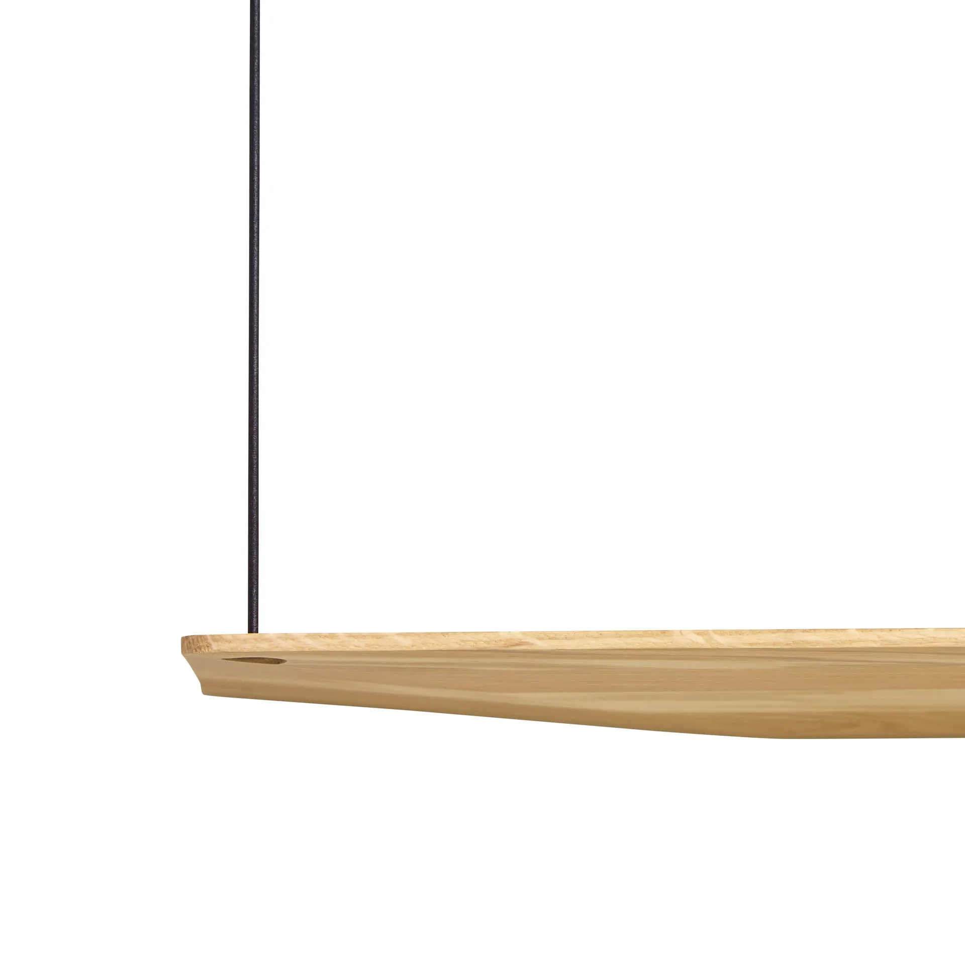 Półka Stedge, dąb z białą pigmentacją Woud