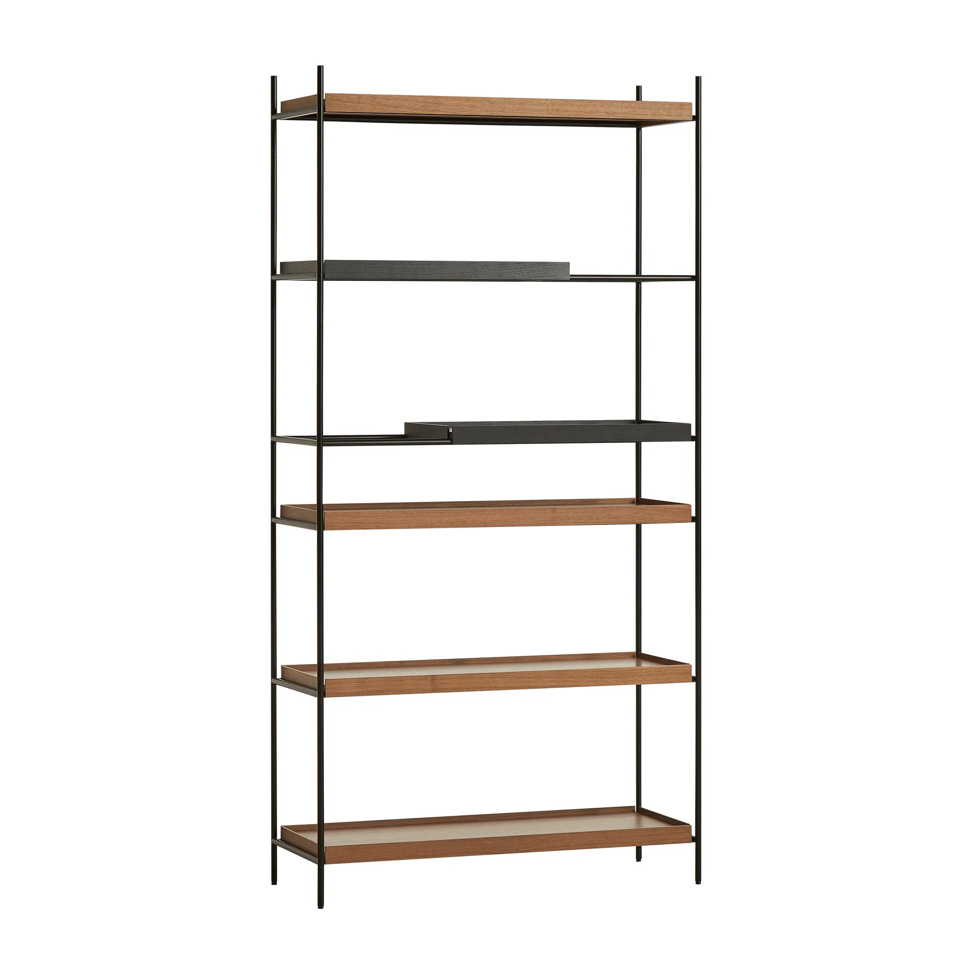 Półka wysoka Tray orzech włoski, 100x201 cm, Style 8 Woud