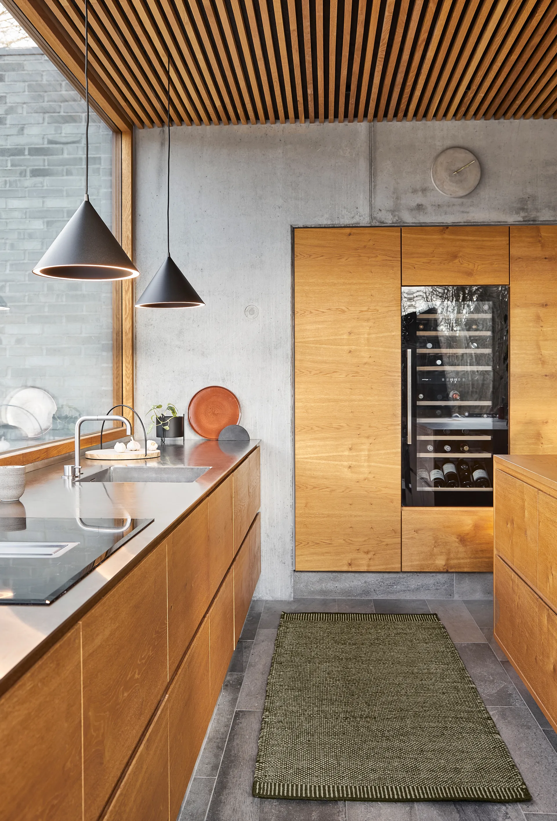 Rombo dywan kolor mchu, 75x200 cm Woud