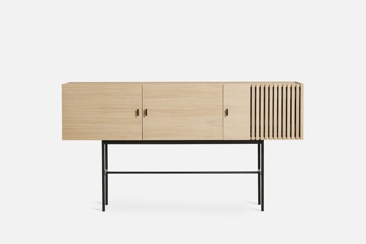 Stolik Array, 180 cm, Dąb pigmentowany na bia�ło Woud