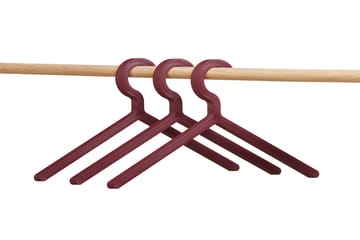 Wieszak Illusion, 3 szt. - Deep red - Woud