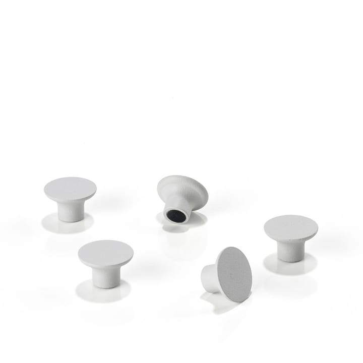 A-Magnet magnet - soft grey, 5 szt - Zone Denmark