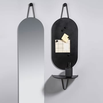 A-Wall Mirror Lustro - black, large - Zone Denmark
