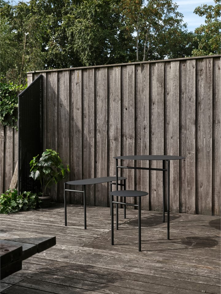 Ławka Disc 33x80 cm, Black Zone Denmark