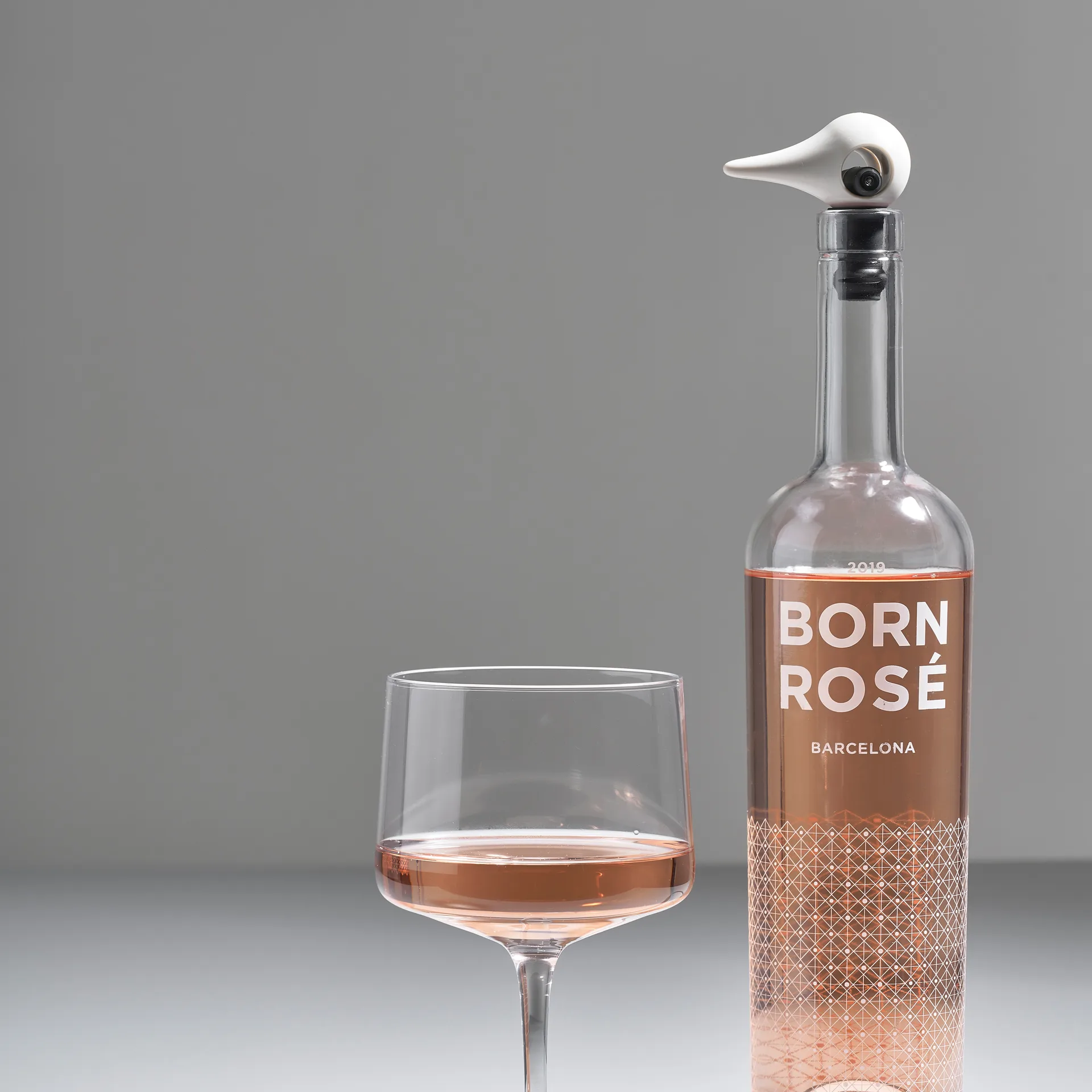 Korek do wina Rocks 3,2x6,4 cm, Ciepła szarość Zone Denmark