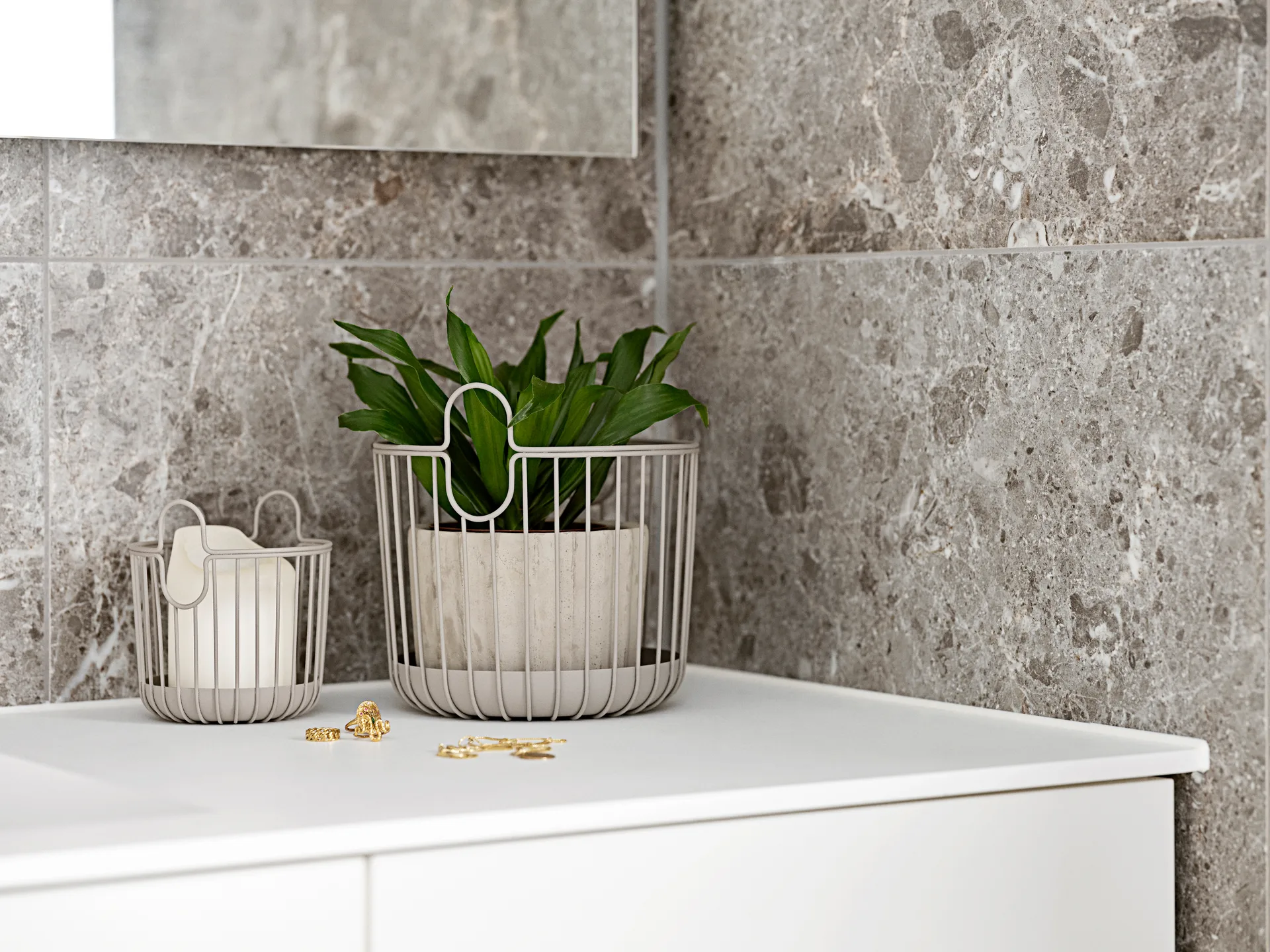 Kosz Inu 10,5x13,5 cm, Taupe Zone Denmark