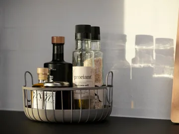 Kosz Inu Ø22x8 cm - Taupe - Zone Denmark