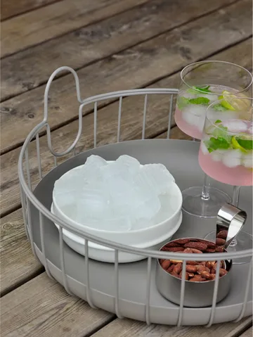 Kosz Inu Ø38x18 cm - Taupe - Zone Denmark