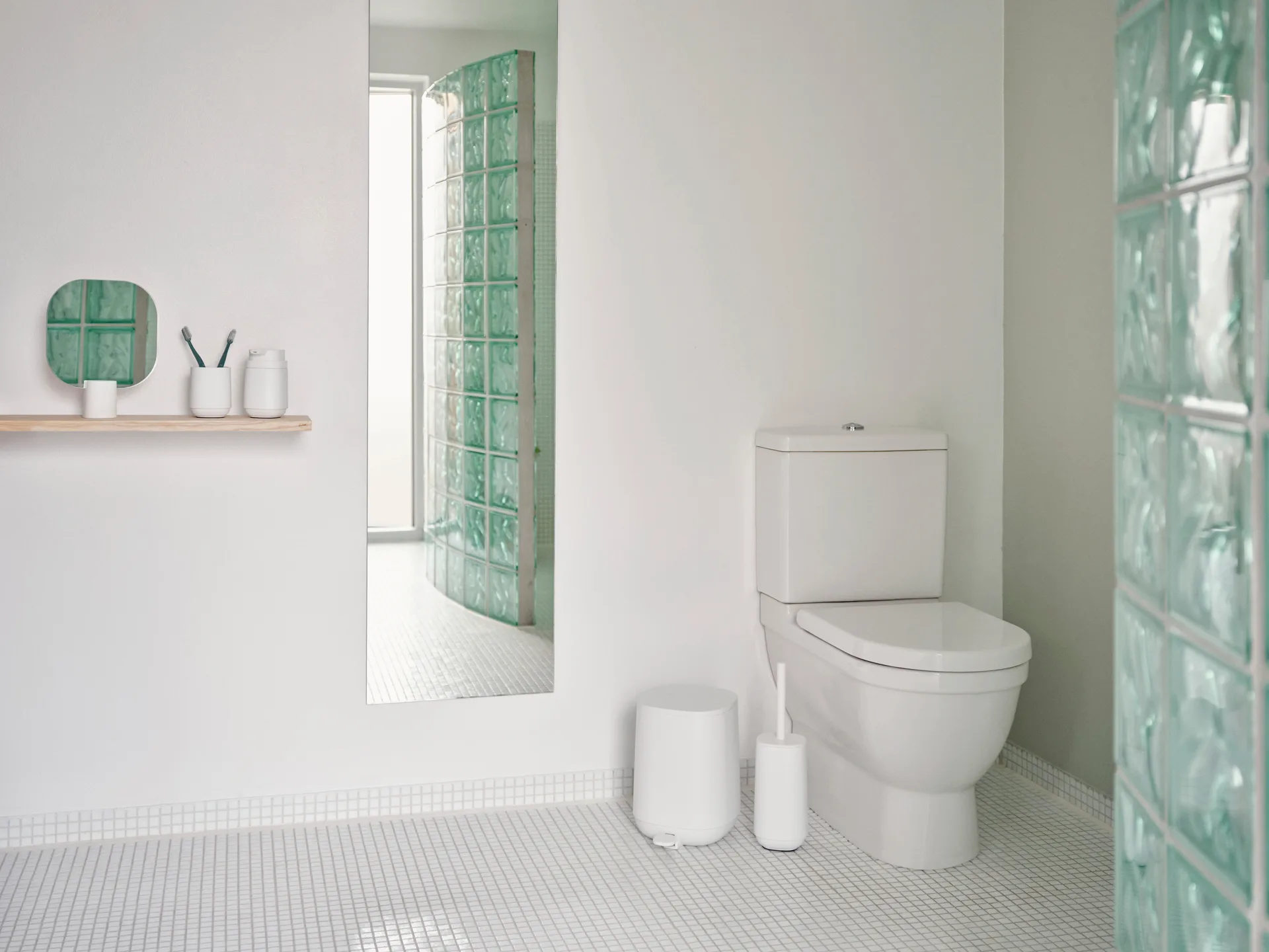 Kosz na odpady z pedałem Time 3 l, White Zone Denmark