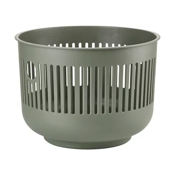 Kosz na pranie Ume Ø40x29 cm - Olive green - Zone Denmark