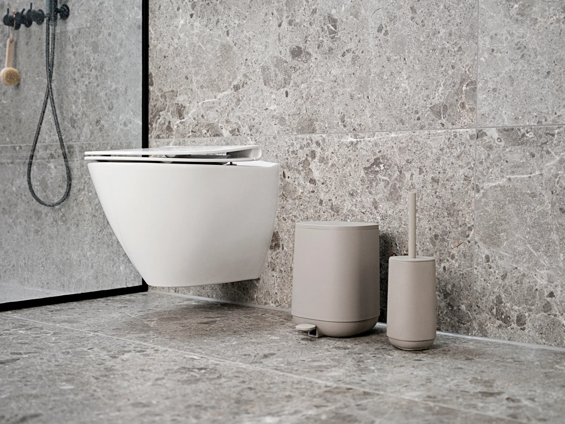 Kosz pedałowy Time 3 l, Concrete Zone Denmark