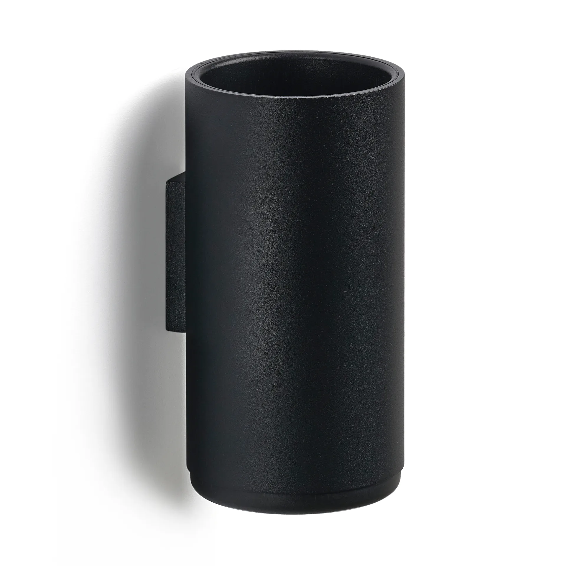 Kubek na szczoteczkę do zębów RIM naścienny 13,6 cm, Black Zone Denmark