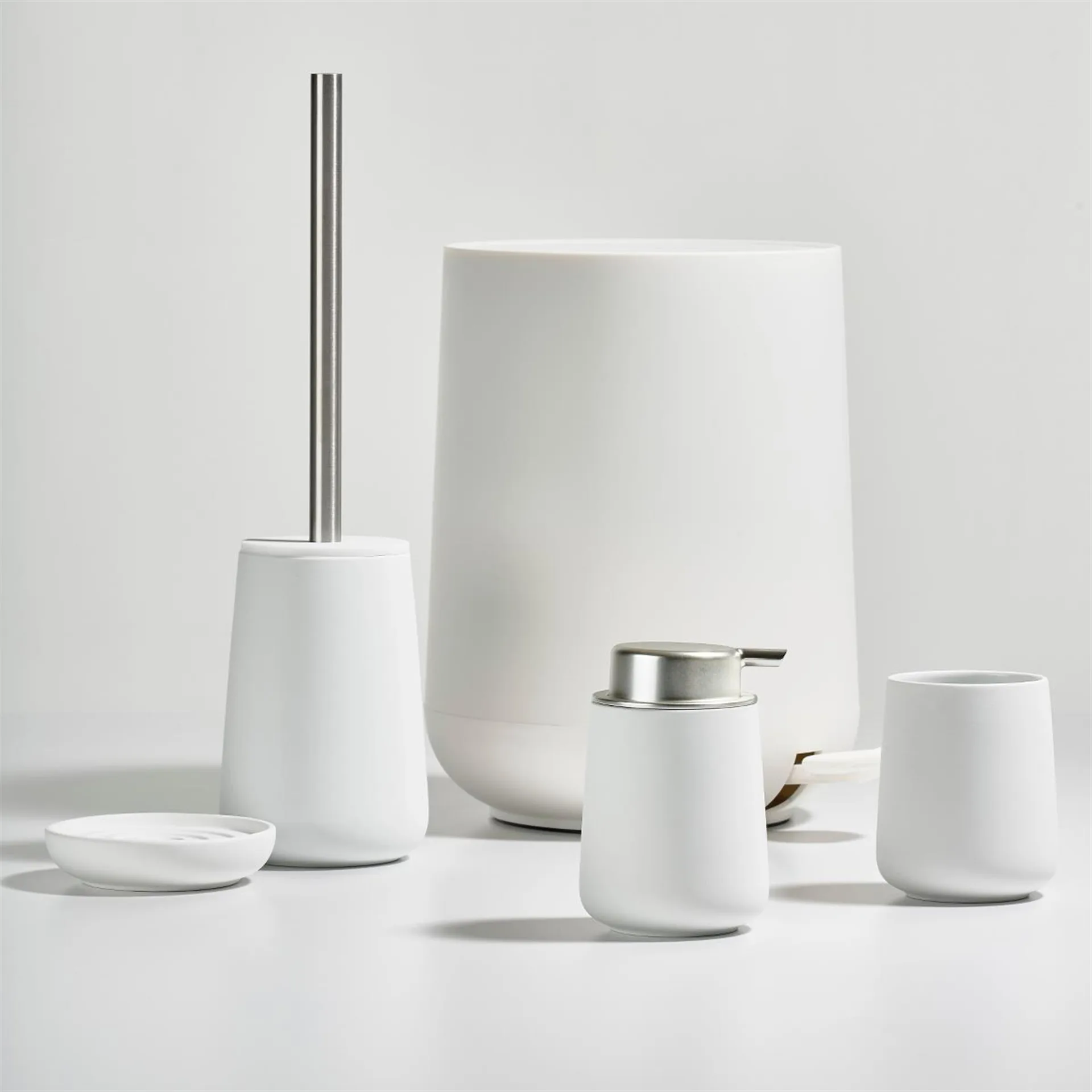 Kubek na szczoteczki do zębów Nova, biały Zone Denmark