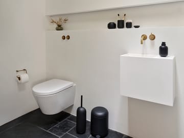 Kubek na szczoteczki do zębów Sensu Ø7,4x9,5 cm - Black - Zone Denmark
