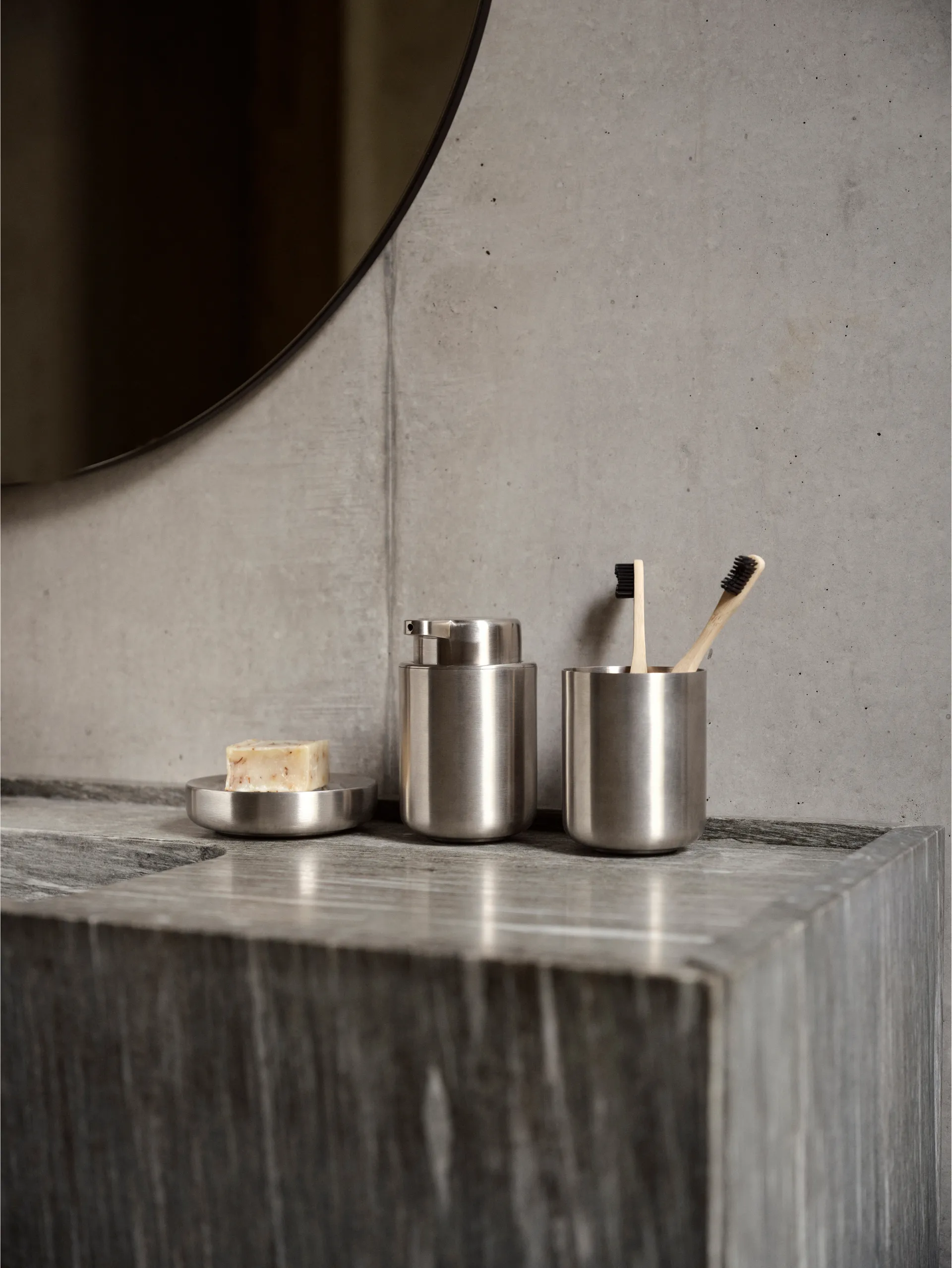 Kubek na szczoteczki do zębów Ume, Stal Zone Denmark