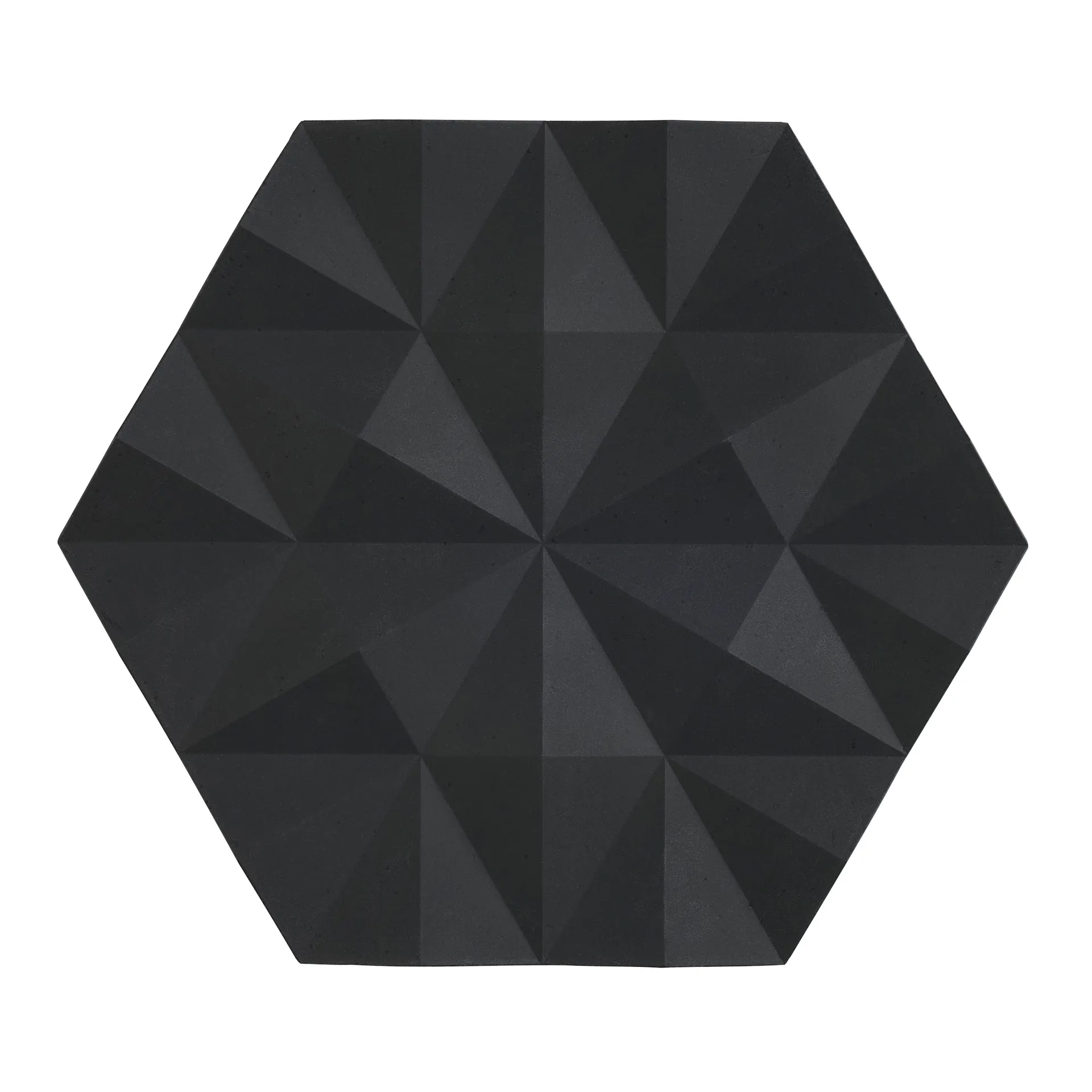 Ori Facet podstawka pod garnek 14x16 cm, Black Zone Denmark