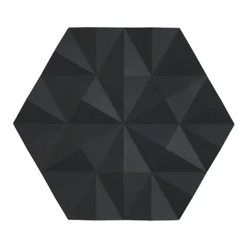 Ori Facet podstawka pod garnek 14x16 cm - Black - Zone Denmark