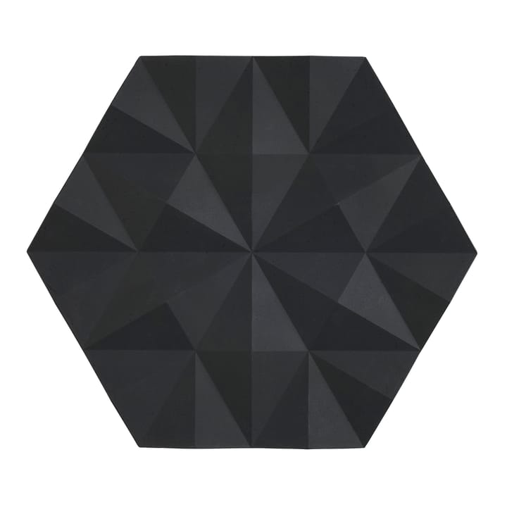 Ori Facet podstawka pod garnek 14x16 cm - Black - Zone Denmark