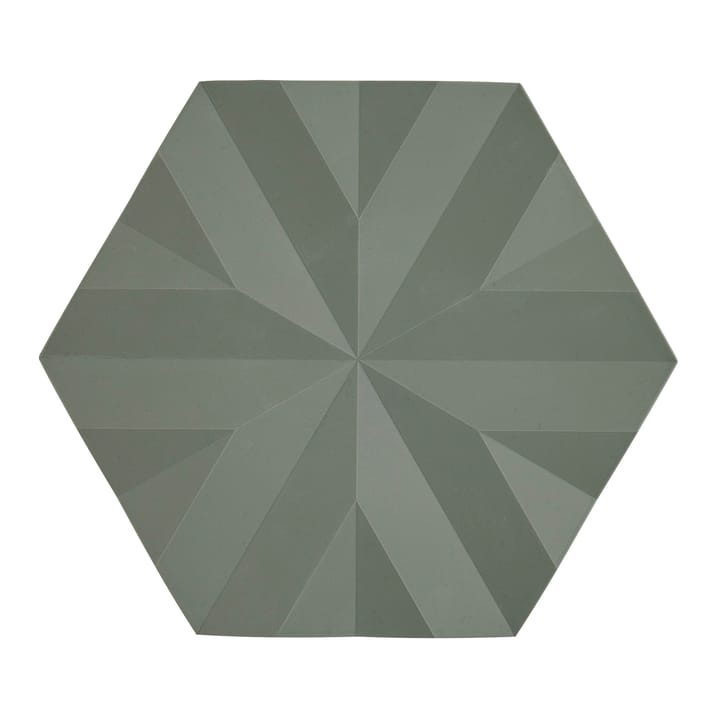 Ori Flake podstawka pod garnek 14x16 cm - Olive Taupe - Zone Denmark